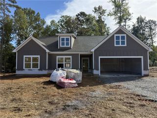 New construction Single-Family house 30 Fairoaks Ct, Covington, GA 30016 plan (GA)Ellen A.1 2 Front Entry - image