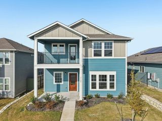 New construction  house 9708 Petrichor Blvd, Manor, TX 78653 plan 9708 Petrichor | Nolan - image