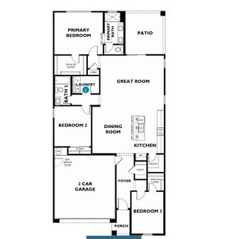 New construction Single-Family house 11627 W Luxton Ln, Avondale, AZ 85323 Plan 3501 Exterior A- photo