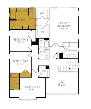 New construction Single-Family house 1014 Puddle Pond Rd, Indian Trail, NC 28079 plan Fletcher - image