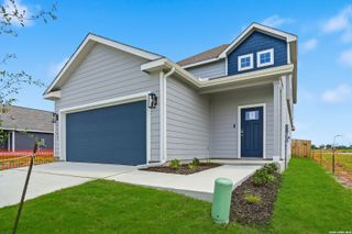 New construction Single-Family house 2582 Downsbury Rd, New Braunfels, TX 78130 plan The Redbud - image