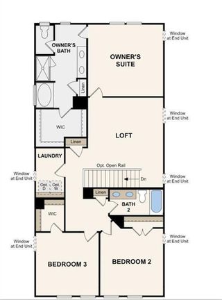 New construction Townhouse house 1319 Farmers Lp, Unit 4, Austell, GA 30106 - image