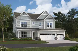 New construction Single-Family house 2209 Skipping Stone Dr, Durham, NC 27705 plan Alexander - image