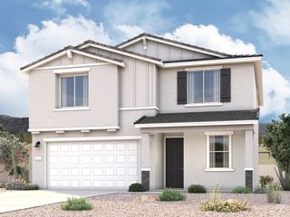 New construction  house 6227 E Crockett Wy, San Tan Valley, AZ 85143 plan Nightingale - image