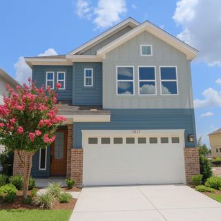 New construction Condo house 1017 Lucinda Williams Dr, Austin, TX 78744 plan The Huxley - image