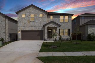 New construction Single-Family house 631 Wild Spur Ln, Liberty Hill, TX 78642 The McKinnon (C451)- photo