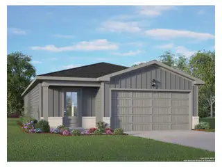 New construction Single-Family house 4963 Mala Vida, San Antonio, TX 78223 plan The Frio B - image