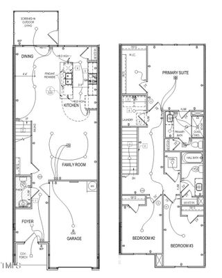 New construction Townhouse house 1222 Bessie Court, Wake Forest, NC 27587 - photo