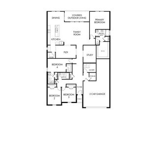New construction  house 2220 Windy Trl, Princeton, TX 75407 plan The Capitol - image
