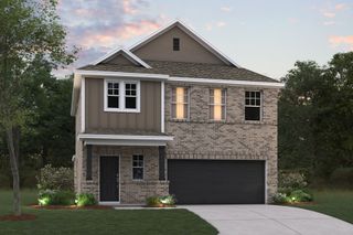 New construction Single-Family house 708 Hidden Feather Dr, Lavon, TX 75166 plan Dogwood II - 30' Smart Series - image