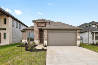 New construction  house 206 Melrose St, Hutto, TX 78634 plan Turquoise | Prairie Winds - image