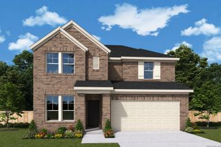 New construction Single-Family house 5906 Edna Pt, New Braunfels, TX 78130 plan The Holly - image