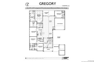 New construction Single-Family house 210 Landon Path, Castroville, TX 78009 plan Gregory 100′ - image
