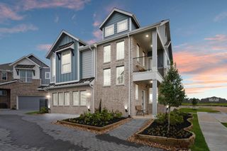 New construction house 10834 Day Jassamine Wy, Cypress, TX 77433 plan Riverdale – Courtyard Collection - image