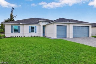 New construction  house 629 Sw 13Th St, Cape Coral, FL 33914 plan The Paradise Cove - image