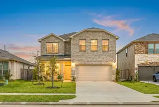 New construction Single-Family house 16907 Elm Grove Rd, Conroe, TX 77302 plan Enloe - image