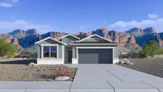New construction Single-Family house 1527 E Fletcher Dr, Casa Grande, AZ 85122 plan Easton - image