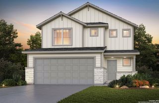 New construction Single-Family house 12003 Mutton Busting Dr, San Antonio, TX 78254 plan Monroe - image