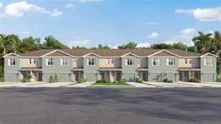 New construction Townhouse house 443 Warm Heron Pl, Ruskin, FL 33570 plan Pearson - image