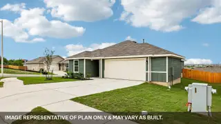 New construction Single-Family house 184 Balmorehea St, Kyle, TX 78640 plan The Dawson - image