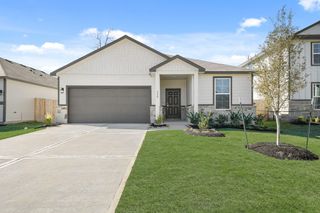 New construction Single-Family house 500 Shoreview Dr, Conroe, TX 77303 plan Barnett - image