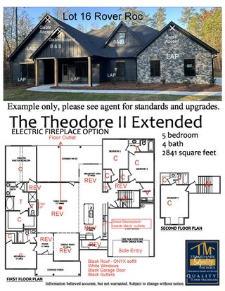 New construction Single-Family house 2640 Williamson Rd, Williamson, GA 30292 plan Theodore Extended - image