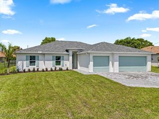 New construction house 3030 Sw 11Th Ct, Cape Coral, FL 33914 plan The Paradise Cove - image