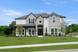 New construction Single-Family house 412 Hidden Cove Dr, DeSoto, TX 75115 plan Brentwood 3FS (w/Media) - image