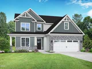 New construction Single-Family house 223 Looping Court, Angier, NC 27501 The Ash E- photo