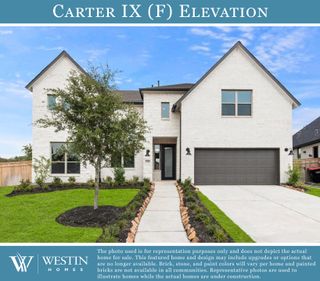 New construction Single-Family house 6203 Parthenon Dr, Manvel, TX 77578 plan The Carter IX - image