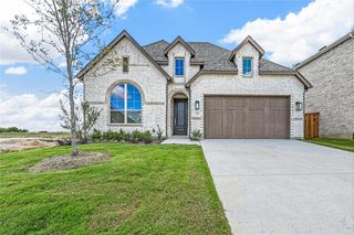 New construction Single-Family house 1829 Rough Ridge Trail, Midlothian, TX 76065 Denton Plan- photo