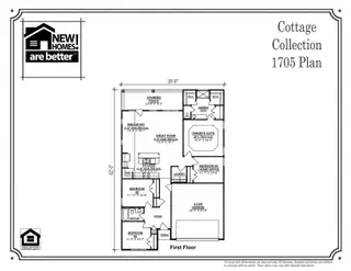 New construction Single-Family house 4009 Green Pond Dr, Murfreesboro, TN 37128 plan 1705 Elevation DEF - image
