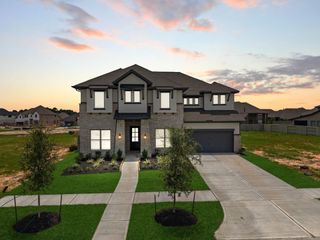 New construction house 5106 Mulberry Shrubs Ln, Manvel, TX 77578 plan Briggs - image