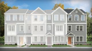 New construction Townhouse house 3004 Honeymyrtle Ln, Durham, NC 27703 Manteo II- photo