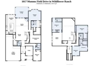 New construction Single-Family house 1017 Mumms Field Dr, Dish, TX 76247 plan Sheffield - image