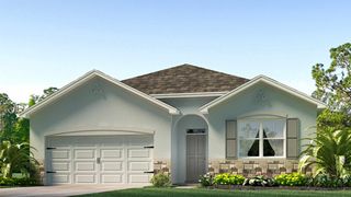 New construction house 3509 Hazy Glen Ln, Plant City, FL 33565 plan Cali - image