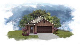 New construction  house 45 Natureview Wy, Freeport, FL 32439 plan Rothwell III I - image