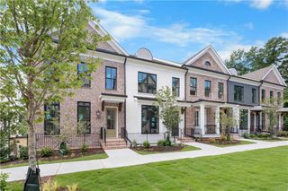 New construction Townhouse house 3165 Paley Dr, Alpharetta, GA 30009 plan The Chamberlain - image
