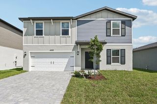 New construction house 14329 Sw Rain Rd, Indiantown, FL 34956 plan Marigold - image