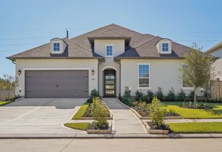 New construction Single-Family house 16311 Bottlebrush Bluff Dr, Hockley, TX 77447 plan 5042 Elevation D - image