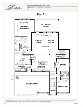 New construction Single-Family house 5306 Timpson Dr, Manvel, TX 77578 plan 5049 Elevation F - image