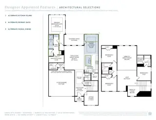 New construction Single-Family house 153 Burke St, Liberty Hill, TX 78642 plan 2942H - image