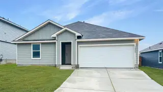 New construction Single-Family house 12205 Horseshoe Field Bnd, Mustang Ridge, TX 78610 plan The Bailey - image