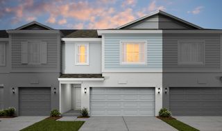 New construction Townhouse house 714 Northeast Hawks Ridge Way, Port Saint Lucie, FL 34983 Fullerton V- photo