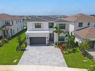 New construction house 12656 Solana Bay Cir, Palm Beach Gardens, FL 33412 plan Manhattan - image