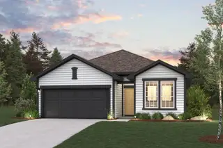 New construction Single-Family house 13207 Triple Jet Dr, Buda, TX 78610 plan Pinion - image