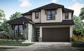 New construction house 16507 Blissful Day Wy, Hockley, TX 77447 plan Hawk - image