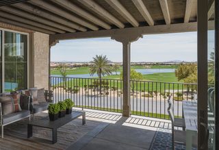 New construction Condo house 36502 N La Casa Dr, Queen Creek, AZ 85140 plan Crescendo Elevation A - image