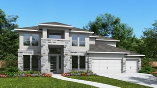 New construction Single-Family house 1129 Sunset Hill Wy, Georgetown, TX 78628 plan 4347W - image
