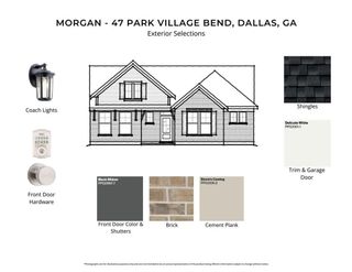 New construction Single-Family house 47 Park Village Bnd, Dallas, GA 30157 plan Morgan - image
